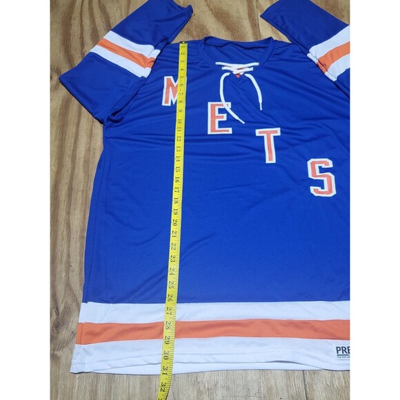 NY Mets SGA Citi Field 2023 Giveaway 12th Of Septembe Hockey Jersey Large  @k9 - Picture 2 of 6